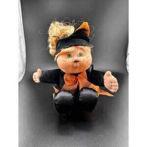 2000 Cabbage Patch Kids‎ Black Cat Plush Doll 10" Halloween Vtg HTF Rare